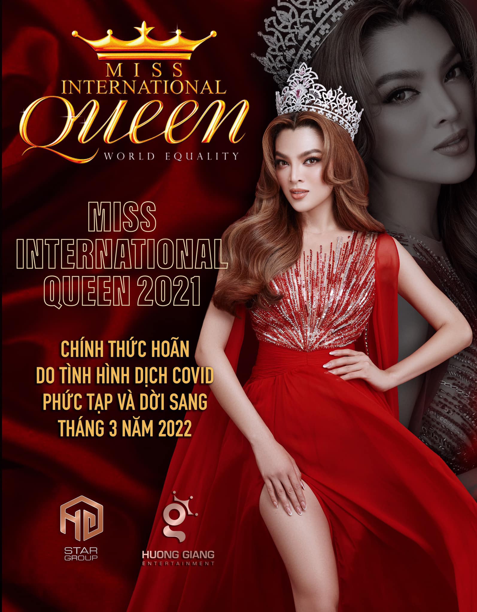 Miss International Queen 2021 chính thức thông báo hoãn lịch thi tại Thái Lan, Trân Đài lên tiếng hé lộ lý do đằng sau - Ảnh 4.