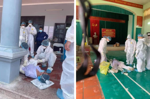 Hình ảnh tấm lưng phồng rộp của bác sĩ nơi tâm dịch Bắc Giang khiến nhiều người nghẹn ngào - Ảnh 3. Hình ảnh tấm lưng phồng rộp của bác sĩ nơi tâm dịch Bắc Giang khiến nhiều người nghẹn ngào - Ảnh 3.