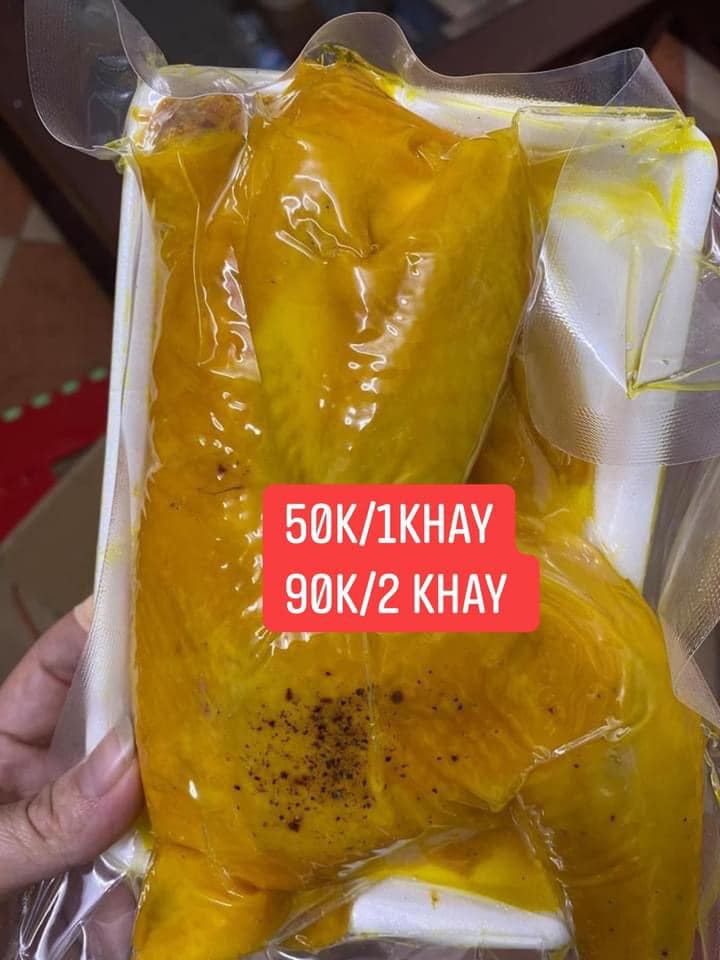 Chợ mạng &quot;bạt ngàn&quot; gà ủ muối hoa tiêu giá siêu rẻ giá chỉ từ 40k/700 gram - Ảnh 4.