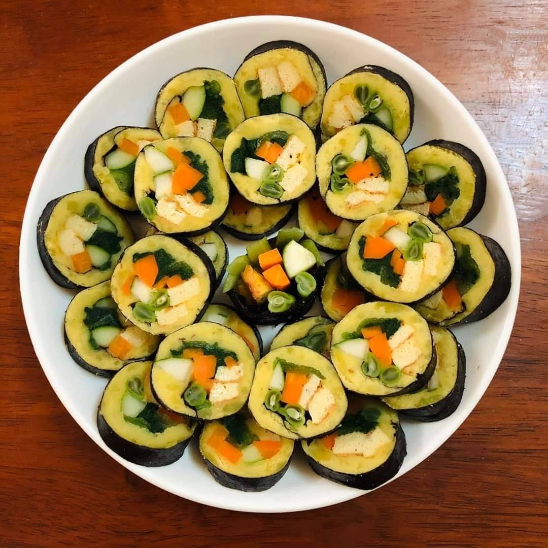 Cách Làm Kimbap Khoai Lang Cực Ngon, Ăn Không Béo Cho Bữa Trưa