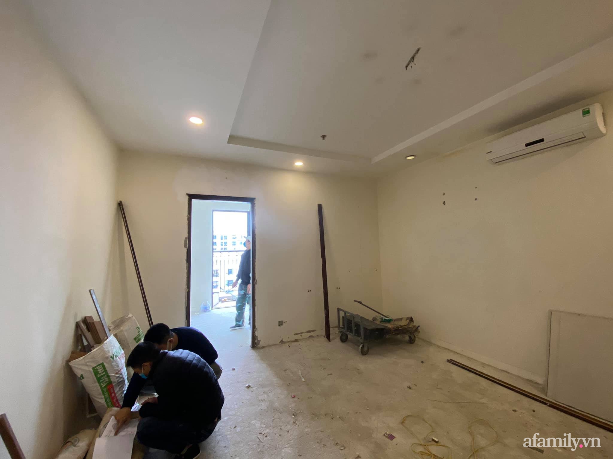 Căn hộ 53m² rộng thoáng tiện nghi với gam màu xanh bơ tinh tế có chi phí hoàn thiện 230 triệu đồng ở Hà Nội - Ảnh 3.