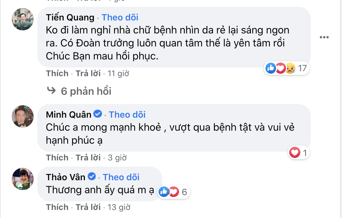 NS Trà My tiết lộ tình hình sức khoẻ của NS Giang Còi sau khi nhập viện vì ung thư: Sút 14kg rồi, thương lắm - Ảnh 3.