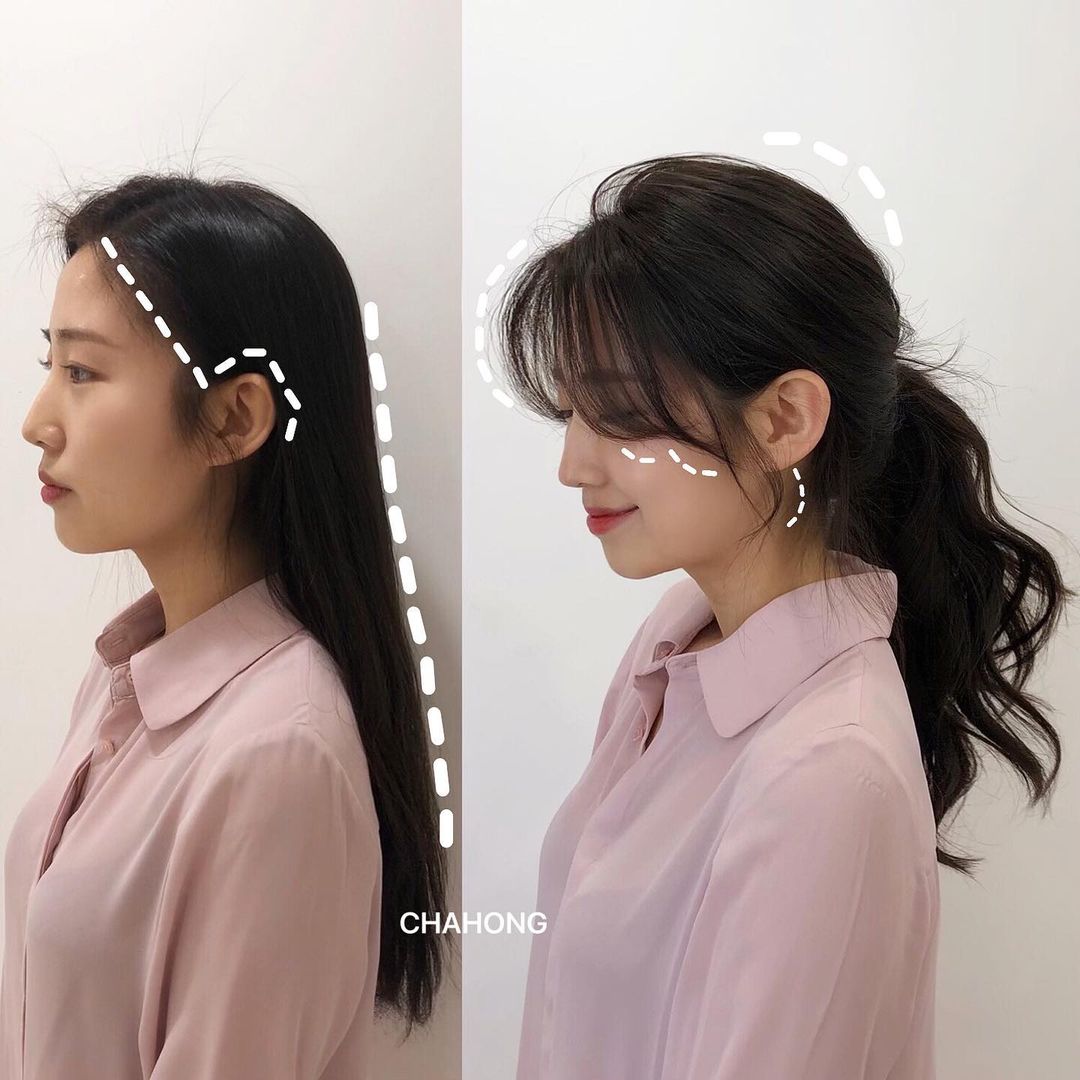 3 bước cắt tóc mái thưa Hàn Quốc giúp gương mặt trở nên thon gọn hẳn lên   Em đẹp xinh