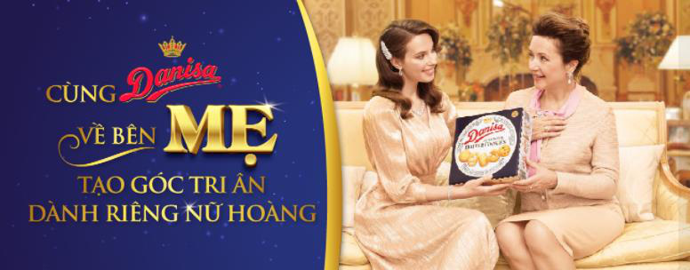 C&ugrave;ng Danisa về b&ecirc;n mẹ, tạo g&oacute;c tri &acirc;n d&agrave;nh ri&ecirc;ng nữ ho&agrave;ng - Ảnh 1.