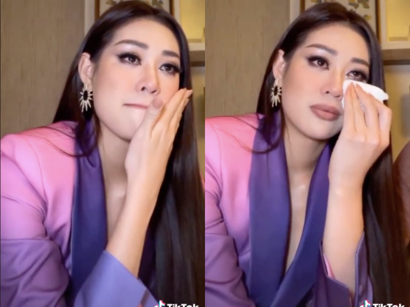 Vừa tới Mỹ thi Miss Universe, Khánh Vân đã bị chỉ trích vì bật khóc nức nở trên livestream và phải lên tiếng giải thích ngay - Ảnh 4.
