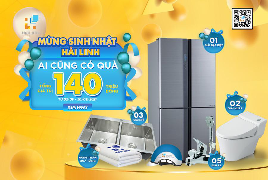 Siêu khuyến mãi Ưu đãi tưng bừng - Mừng sinh nhật Hải Linh tặng quà tới 140 triệu - Ảnh 1.