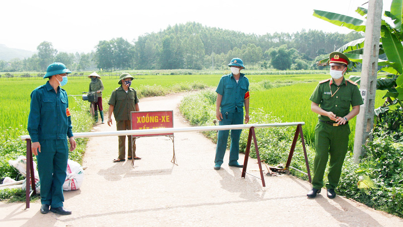 Bắc Giang: Giãn cách xã hội theo Chỉ thị 16 một số khu vực tại huyện Lạng Giang, Việt Yên - Ảnh 1.