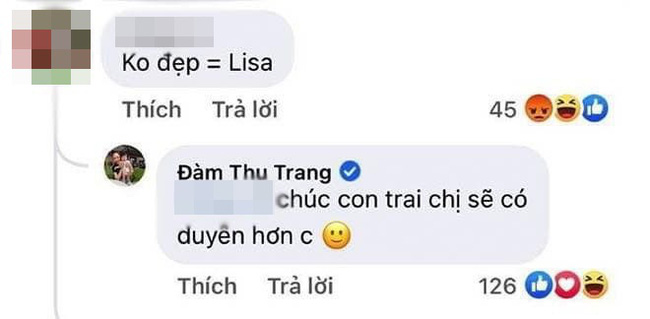 Con gái bị chê &quot;không đẹp bằng Lisa&quot; nhà Hồ Ngọc Hà, Đàm Thu Trang ngay lập tức &quot;dằn mặt&quot; bằng cách này - Ảnh 2.