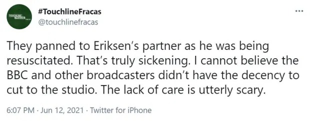 Đài BBC bị chỉ trích dữ dội vì quay cận cảnh hình ảnh hô hấp nhân tạo cho Christian Eriksen - Ảnh 8.