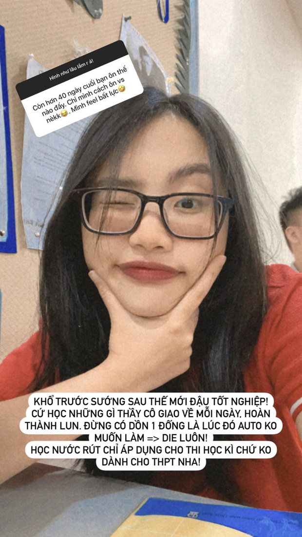 Bằng tuổi, Phương Mỹ Chi ôn thi tốt nghiệp bục mặt, Hồ Văn Cường phải đi giải quyết scandal, thời gian đâu học? - Ảnh 7.