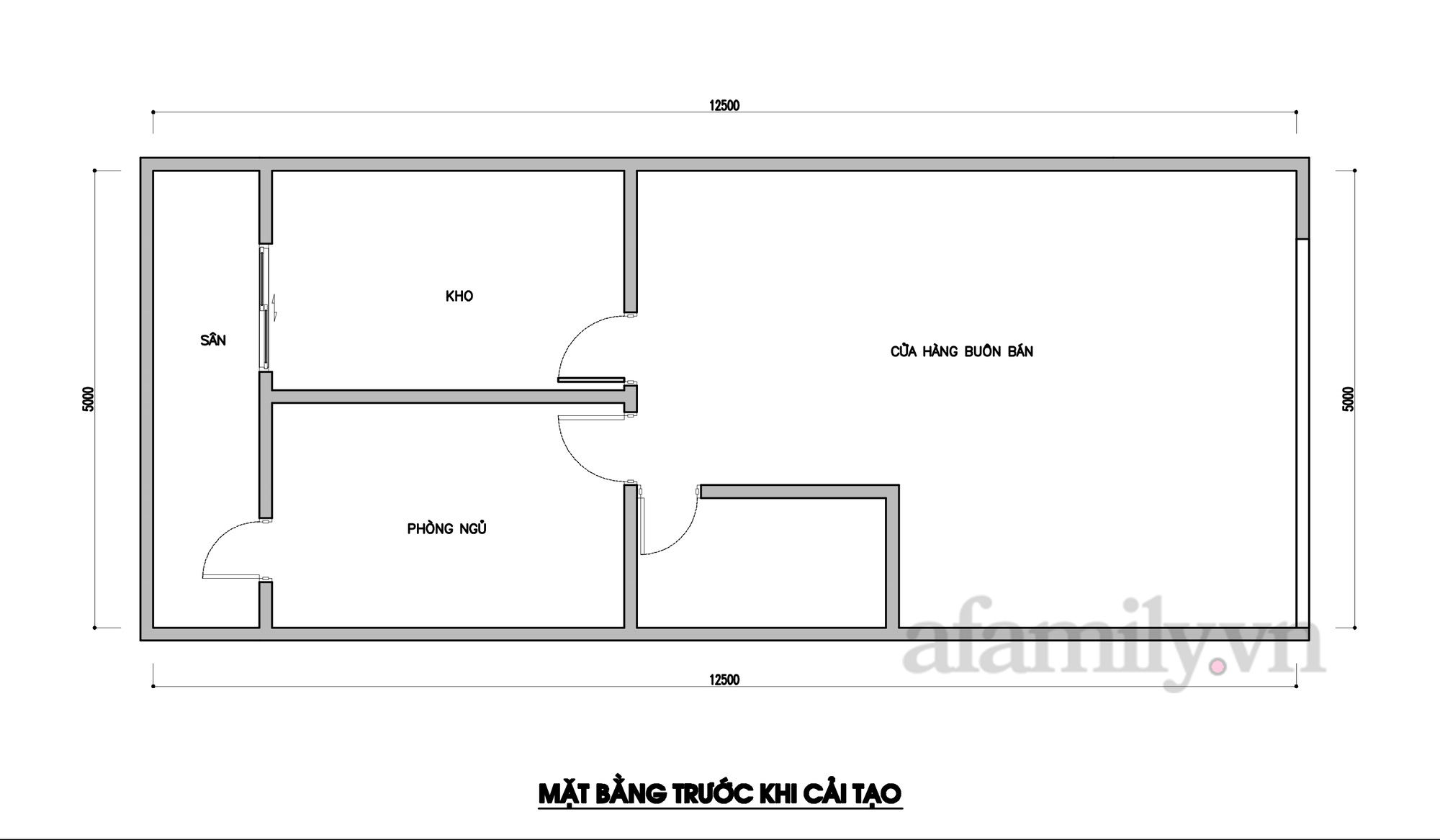 Kiến trúc sư tư vấn cải tạo căn nhà cấp 4 diện tích 60m² theo phong cách hiện đại chi phí 260 triệu - Ảnh 2.