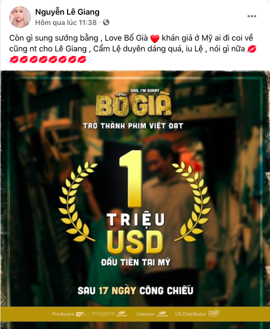 Mẹ con Lê Giang - Lê Lộc đăng gì lên Facebook giữa lúc Duy Phương thắng kiện 400 triệu vì bị vu khống - Ảnh 2. Mẹ con Lê Giang - Lê Lộc đăng gì lên Facebook giữa lúc Duy Phương thắng kiện 400 triệu vì bị vu khống - Ảnh 2.