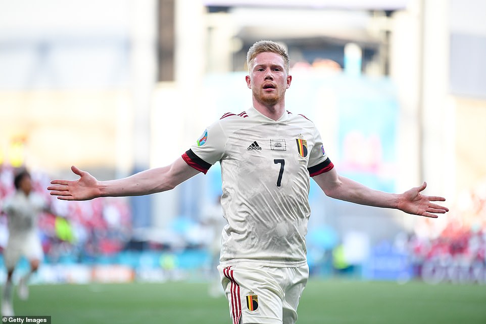 adidas Belgium '22 Kevin De Bruyne #7 Home Replica Jersey