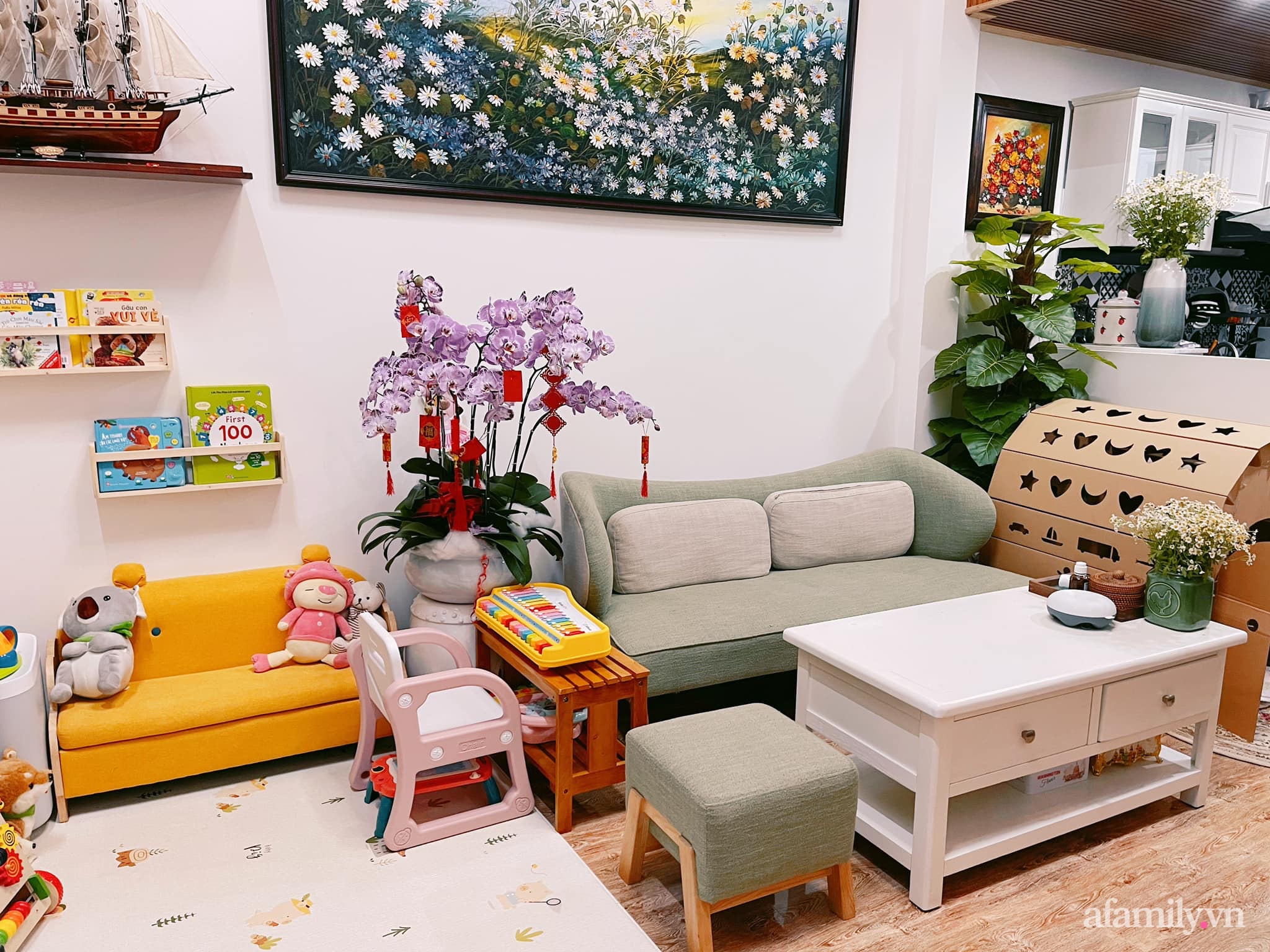 Mua lại căn nhà 63m², cặp vợ chồng trẻ cải tạo thành không gian sống ấm cúng, tiện nghi đủ đường ở Đà Lạt - Ảnh 8.