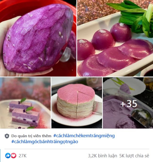 9X xinh xắn hướng dẫn loạt món ngon để giải cứu khoai lang tím, chị em hưởng ứng nhiệt tình - Ảnh 1. 9X xinh xắn hướng dẫn loạt món ngon để giải cứu khoai lang tím, chị em hưởng ứng nhiệt tình - Ảnh 1.