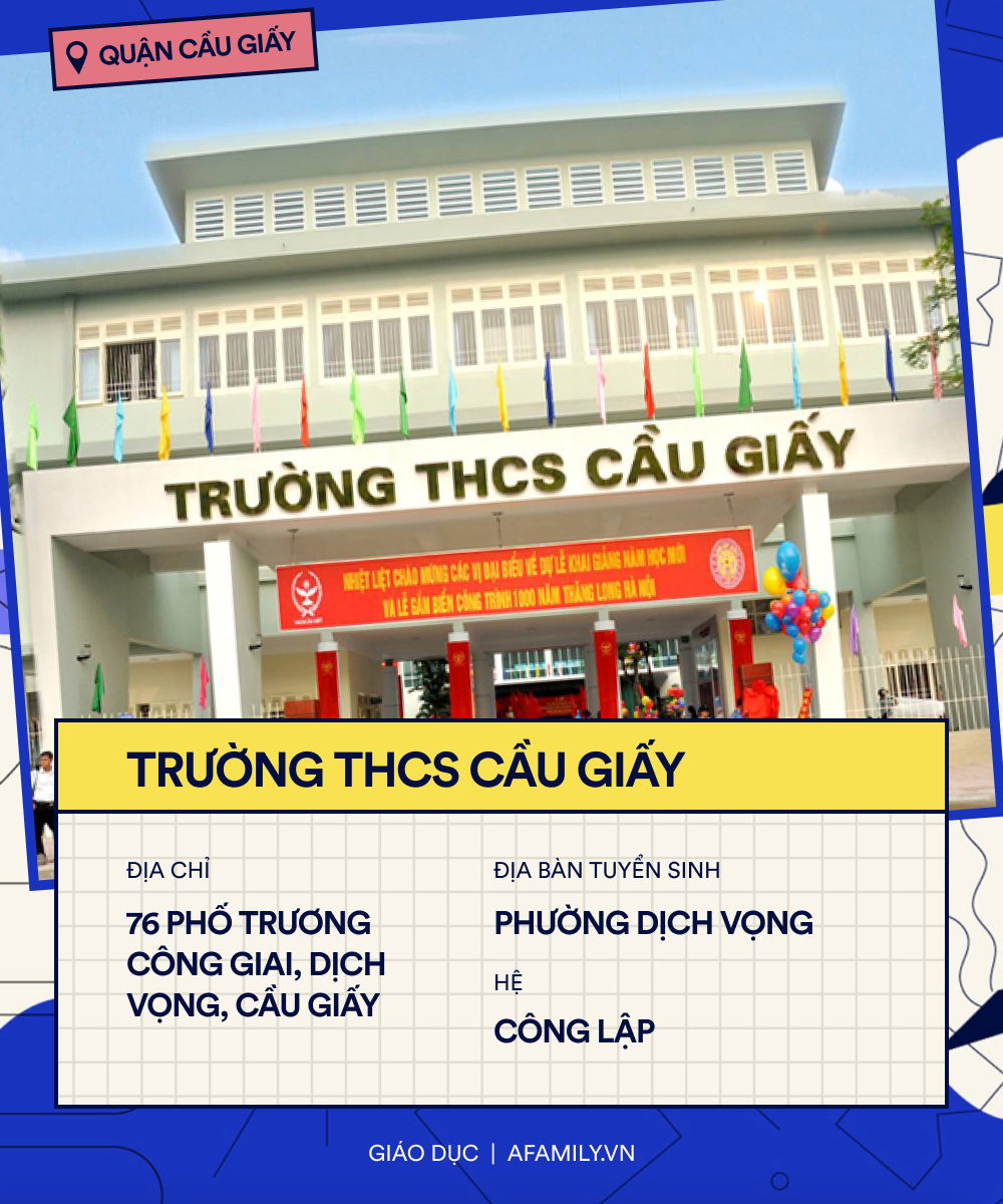 15 trường cấp 2 ở quận Cầu Giấy: Qu&aacute; nhiều c&aacute;i t&ecirc;n đ&igrave;nh đ&aacute;m cả c&ocirc;ng v&agrave; ngo&agrave;i c&ocirc;ng lập, kh&ocirc;ng &iacute;t trường tuyển sinh c&aacute;c tỉnh - Ảnh 8.