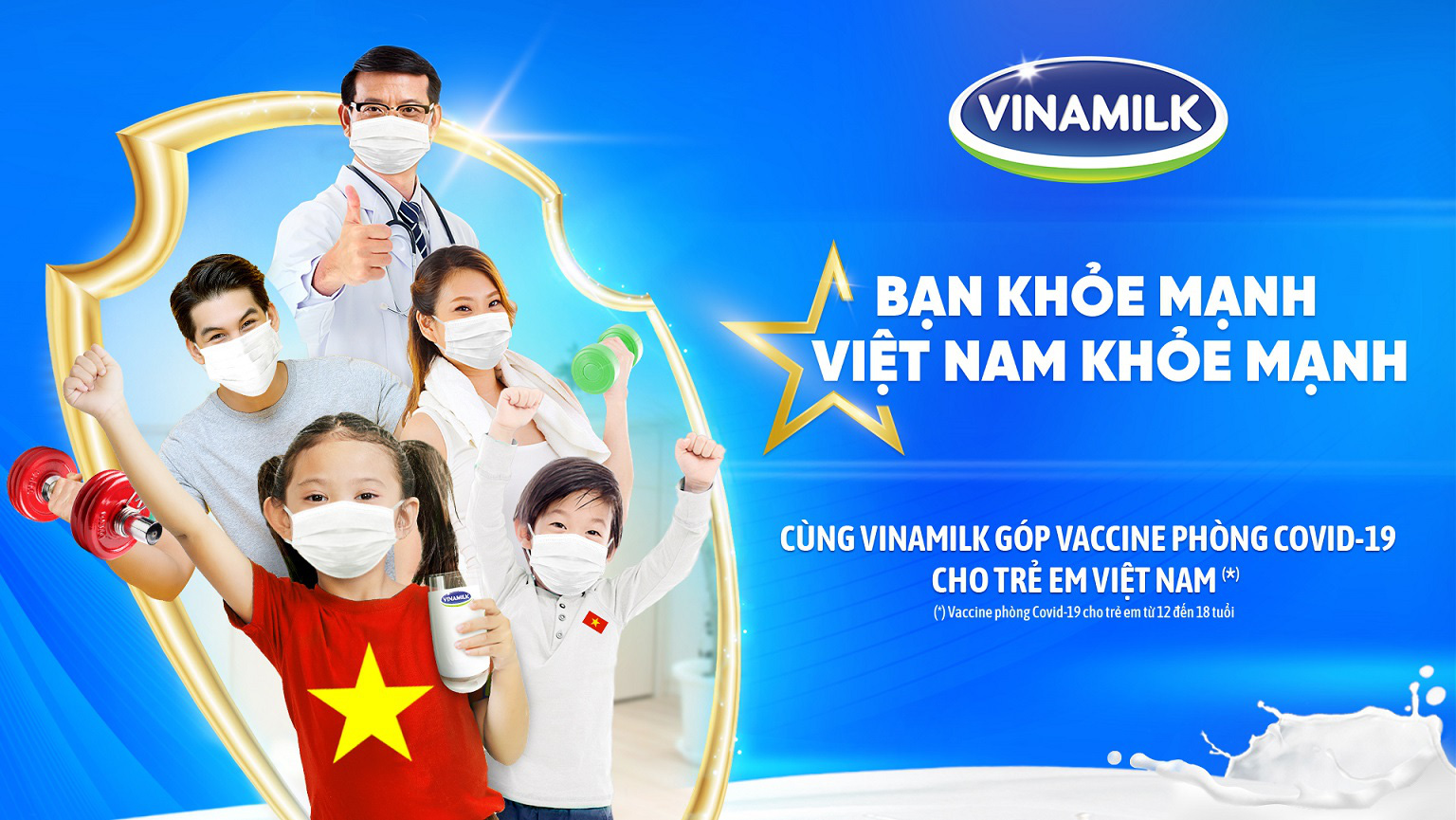 Vinamilk khởi động chiến dịch “Bạn khỏe mạnh, Việt Nam khỏe mạnh” nhân dịp 45 năm thành lập với nhiều hoạt động ý nghĩa - Ảnh 1.