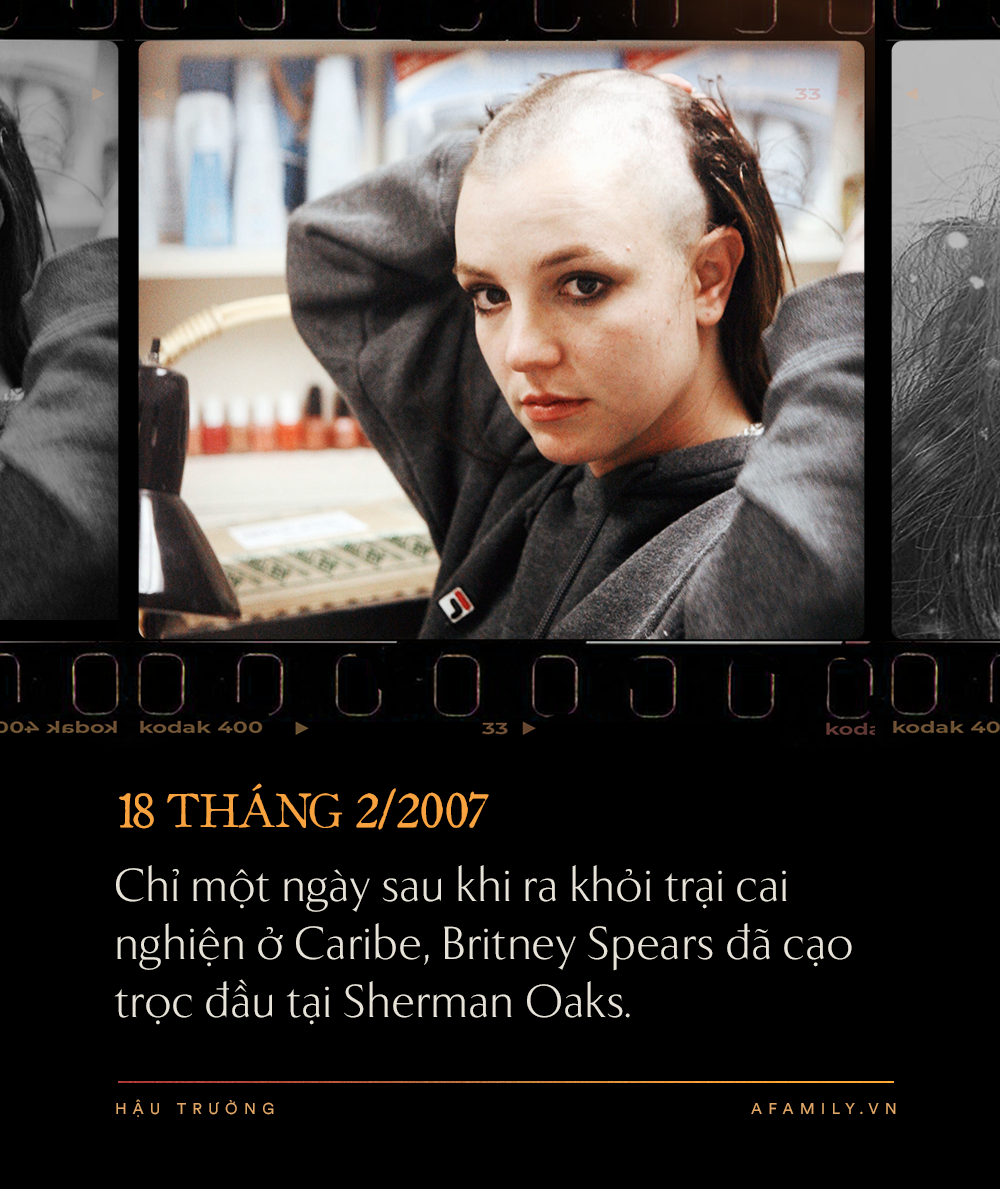 Năm 2007 đen tối cùng cực của Britney Spears: Tự cạo trọc đầu, lái xe gây tai nạn rồi bỏ trốn, bị cáo buộc lạm dụng hai con trai - Ảnh 2. Năm 2007 đen tối cùng cực của Britney Spears: Tự cạo trọc đầu, lái xe gây tai nạn rồi bỏ trốn, bị cáo buộc lạm dụng hai con trai - Ảnh 2.