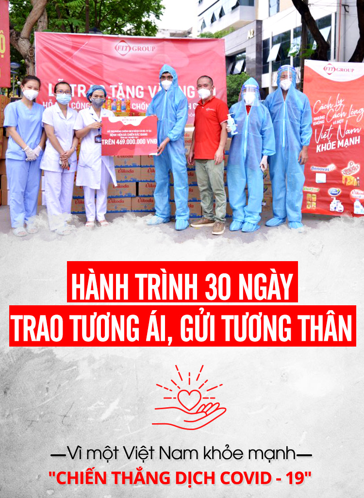 Hành trình 30 ngày trao tương ái, gửi tương thân - Vì một Việt Nam khỏe mạnh - Ảnh 1.