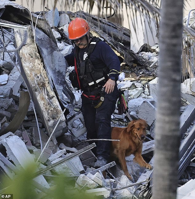 Khoảnh khắc cuối cùng trước khi tòa nhà 12 tầng đổ sập ở Miami khiến cả nước Mỹ bàng hoàng - Ảnh 4.