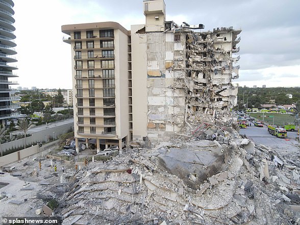 Khoảnh khắc cuối cùng trước khi tòa nhà 12 tầng đổ sập ở Miami khiến cả nước Mỹ bàng hoàng - Ảnh 5.