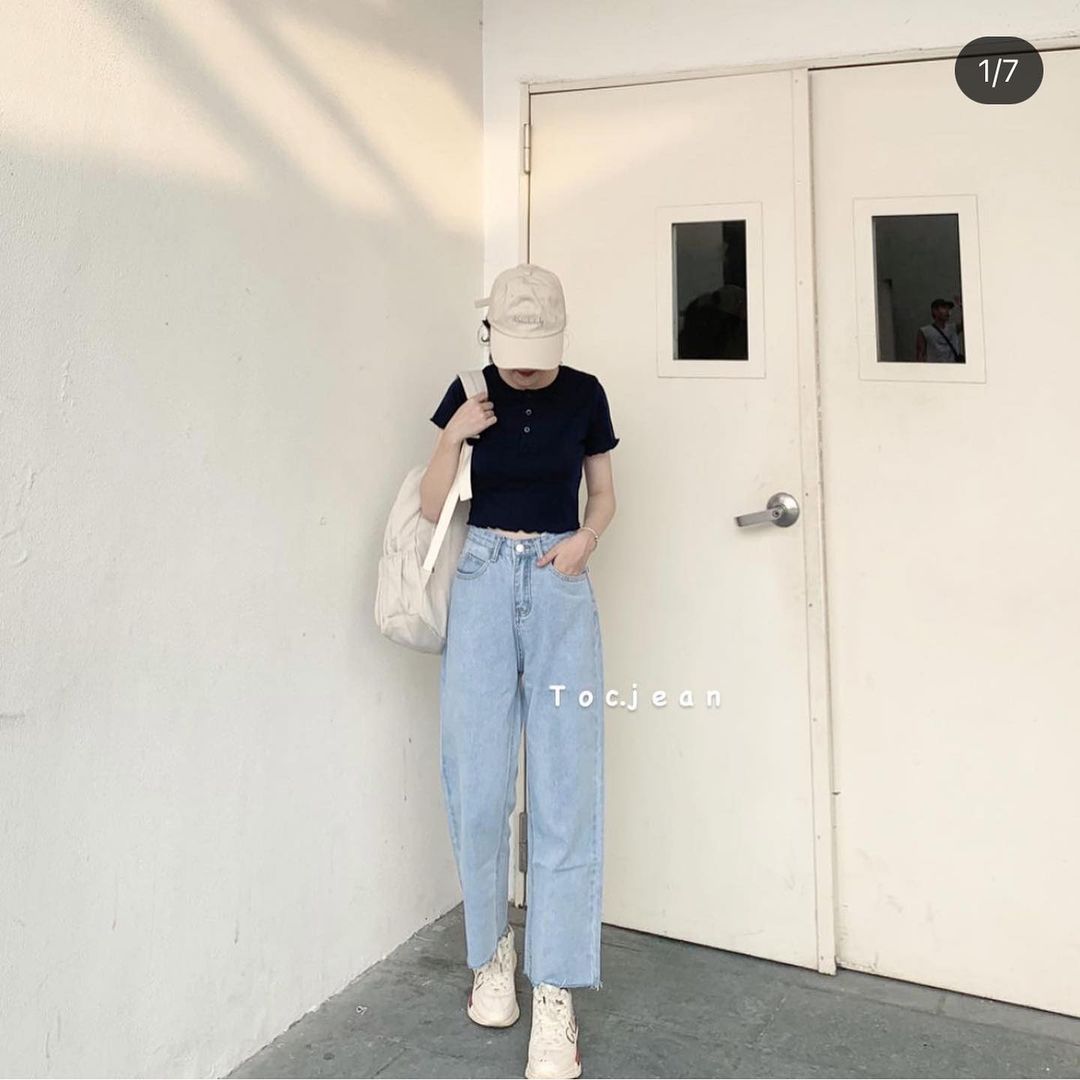 Vay Ao Vốn Thướt Tha Hiền Dịu Nhưng Rose Jessica Con Mix Cũng Quần Jeans Hầm Hố