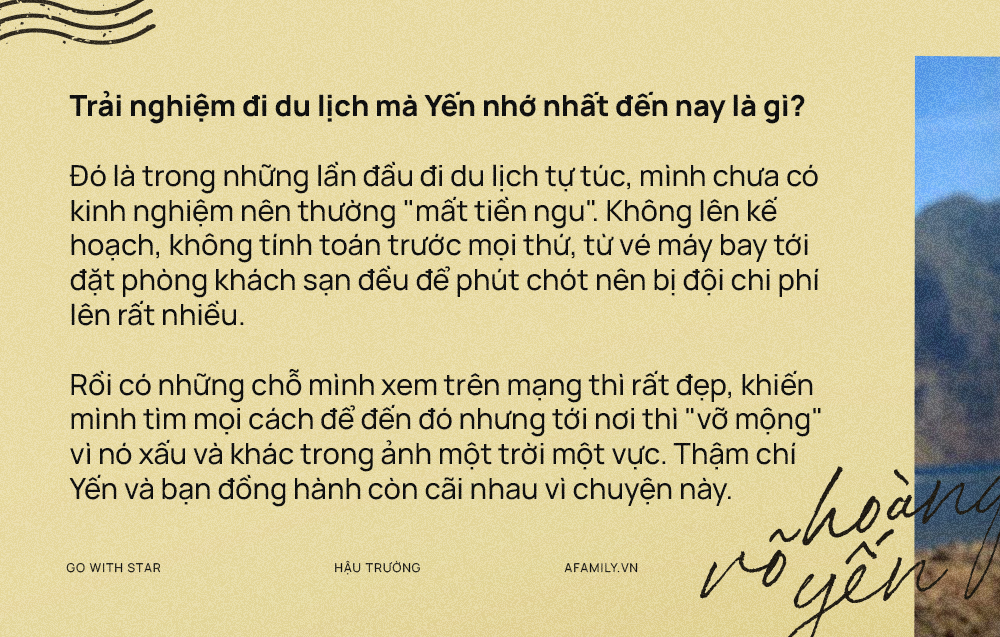 Võ Hoàng Yến bật mí sở thích &quot;mạo hiểm&quot; cùng chồng tương lai, nhiều lần cãi nhau khi du lịch vì lý do này - Ảnh 6.