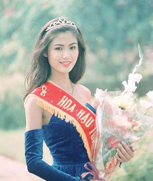Trầm trồ khi ngắm lại nhan sắc Nguyễn Thu Thủy lúc đăng quang Hoa hậu Việt Nam năm 18 tuổi - Ảnh 1.