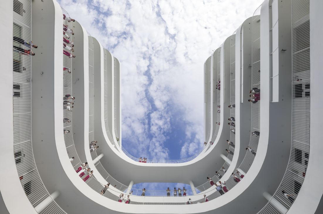 Tin nổi kh&ocirc;ng, c&oacute; một ng&ocirc;i trường phổ th&ocirc;ng ở T&acirc;y Ninh với cảnh quan đẹp n&iacute;n thở: Phải gọi đ&acirc;y l&agrave; resort cao cấp mới đ&uacute;ng - Ảnh 3.