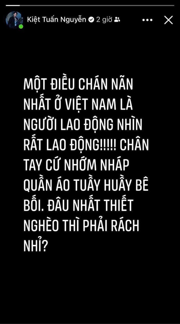 Stylist thân cận của Hồ Ngọc Hà gây phẫn nộ vì phát ngôn xúc phạm người lao động - Ảnh 1.