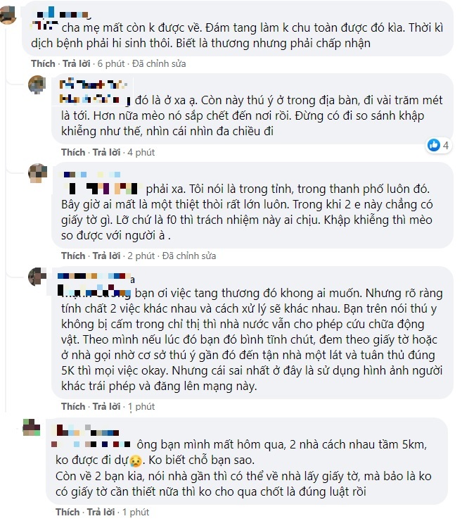 Lời gan ruột của CSGT bị 'tấn công' trên MXH vì phạt người đưa mèo đi khám giữa lúc giãn cách - Ảnh 3. Lời gan ruột của CSGT bị 'tấn công' trên MXH vì phạt người đưa mèo đi khám giữa lúc giãn cách - Ảnh 3.