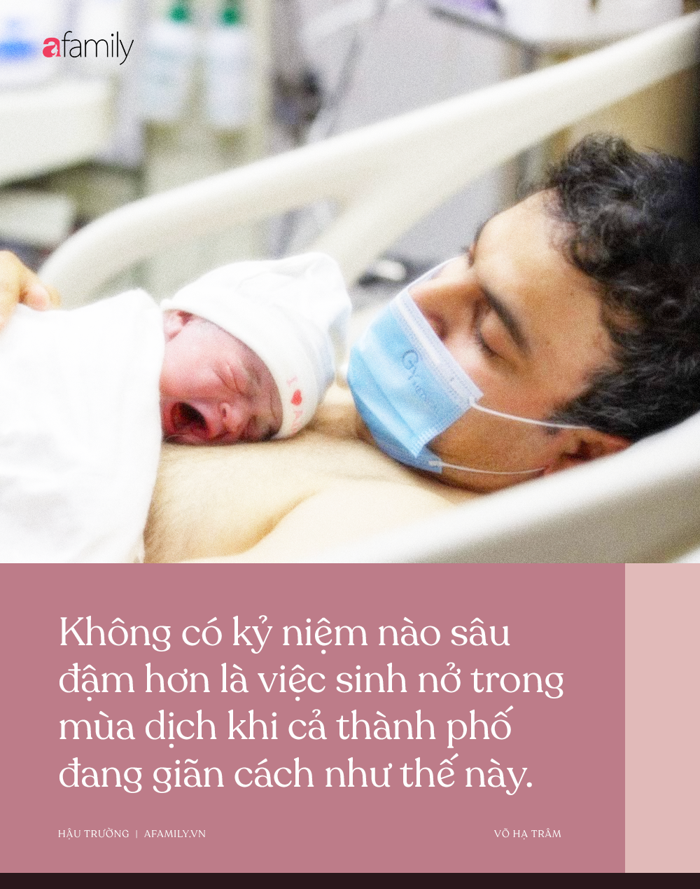 Phỏng vấn Võ Hạ Trâm sau 3 ngày sinh con gái: Bóc phốt&quot; sự vụng về đáng yêu của ông xã Ấn Độ, kể chuyện đi đẻ giữa mùa dịch - Ảnh 3.