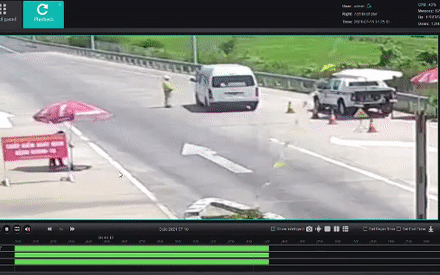 Sợ bị phạt vì không bằng lái, quái xế "ủi" luôn CSGT vài chục mét để bỏ chạy