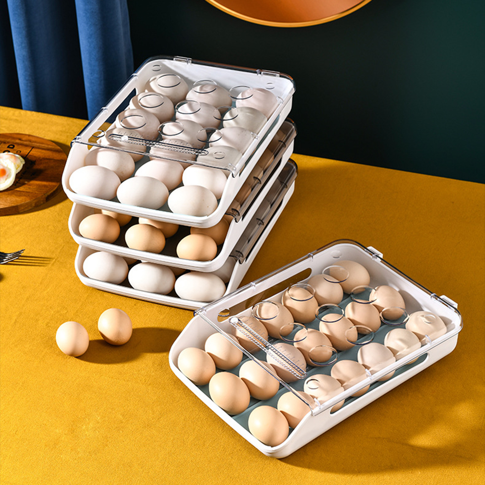 Nhà tích trữ nhiều trứng thì các chị em đừng quên sắm cả mấy chiếc khay đựng này vừa xinh xắn lại gọn gàng - Ảnh 5.