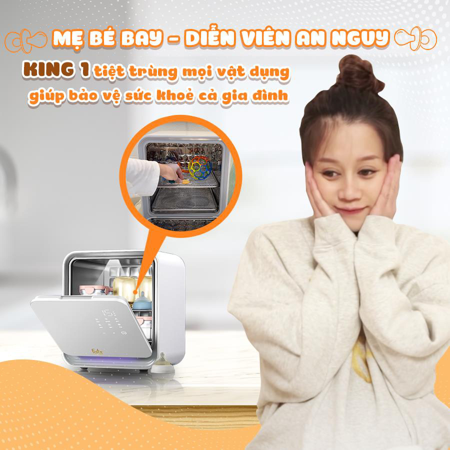 Máy tiệt trùng UV Fatzbaby được Sara Lưu, An Nguy tin dùng đạt chứng nhận SGS tiêu diệt trên 99,9% vi khuẩn - Ảnh 4. Máy tiệt trùng UV Fatzbaby được Sara Lưu, An Nguy tin dùng đạt chứng nhận SGS tiêu diệt trên 99,9% vi khuẩn - Ảnh 4.