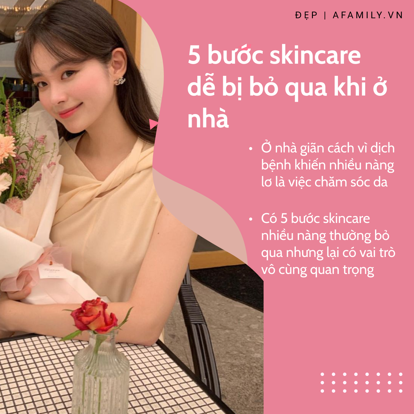 5 bước skincare quan trọng mà 80% các chị em đều lơ là khi ở nhà khiến da lão hóa không phanh