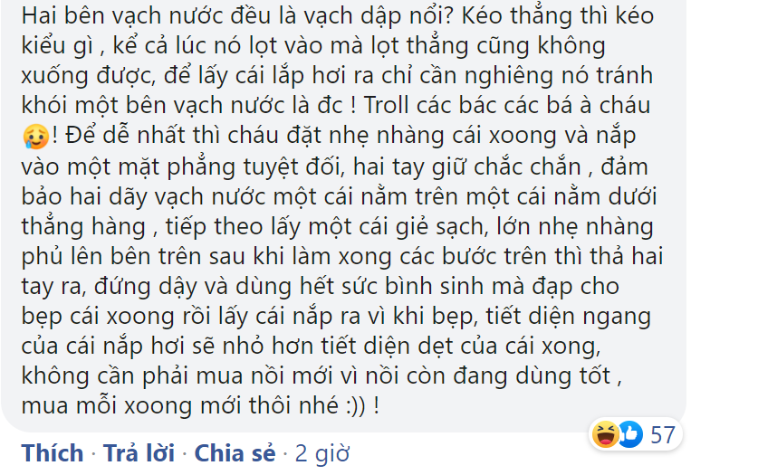 Sắp đến giờ nấu cơm nhưng cô gái 