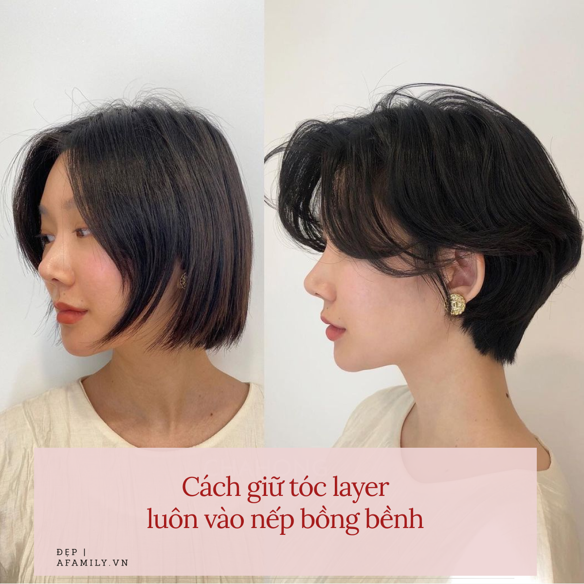 Cách giữ tóc layer bồng bềnh, vào nếp mượt mà khiến chị em luôn xinh tươi như vừa đi làm ngoài tiệm về - Ảnh 1. tóc layer đẹp