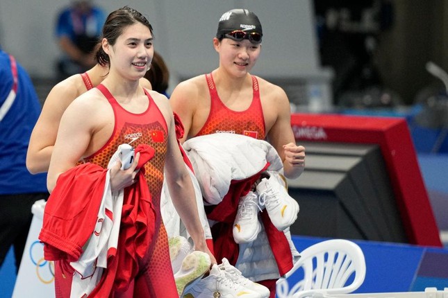 Vẻ đẹp thuần khiết của nữ thần bơi lội Trung Quốc vừa phá kỷ lục Olympic - Ảnh 4.