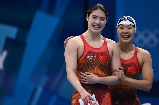 Vẻ đẹp thuần khiết của nữ thần bơi lội Trung Quốc vừa phá kỷ lục Olympic - Ảnh 10.
