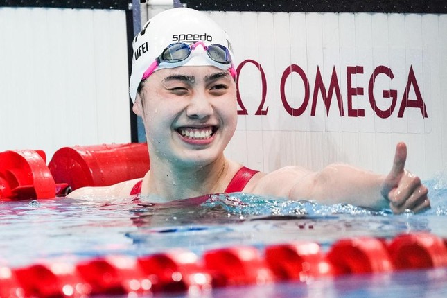 Vẻ đẹp thuần khiết của nữ thần bơi lội Trung Quốc vừa phá kỷ lục Olympic - Ảnh 16.