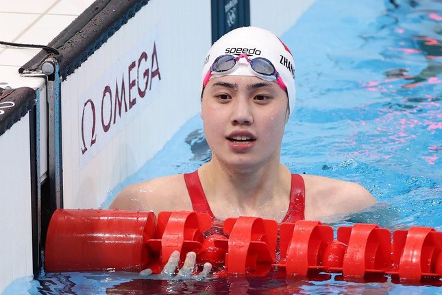 Vẻ đẹp thuần khiết của nữ thần bơi lội Trung Quốc vừa phá kỷ lục Olympic - Ảnh 18.