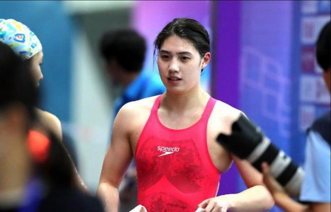 Vẻ đẹp thuần khiết của nữ thần bơi lội Trung Quốc vừa phá kỷ lục Olympic - Ảnh 2.