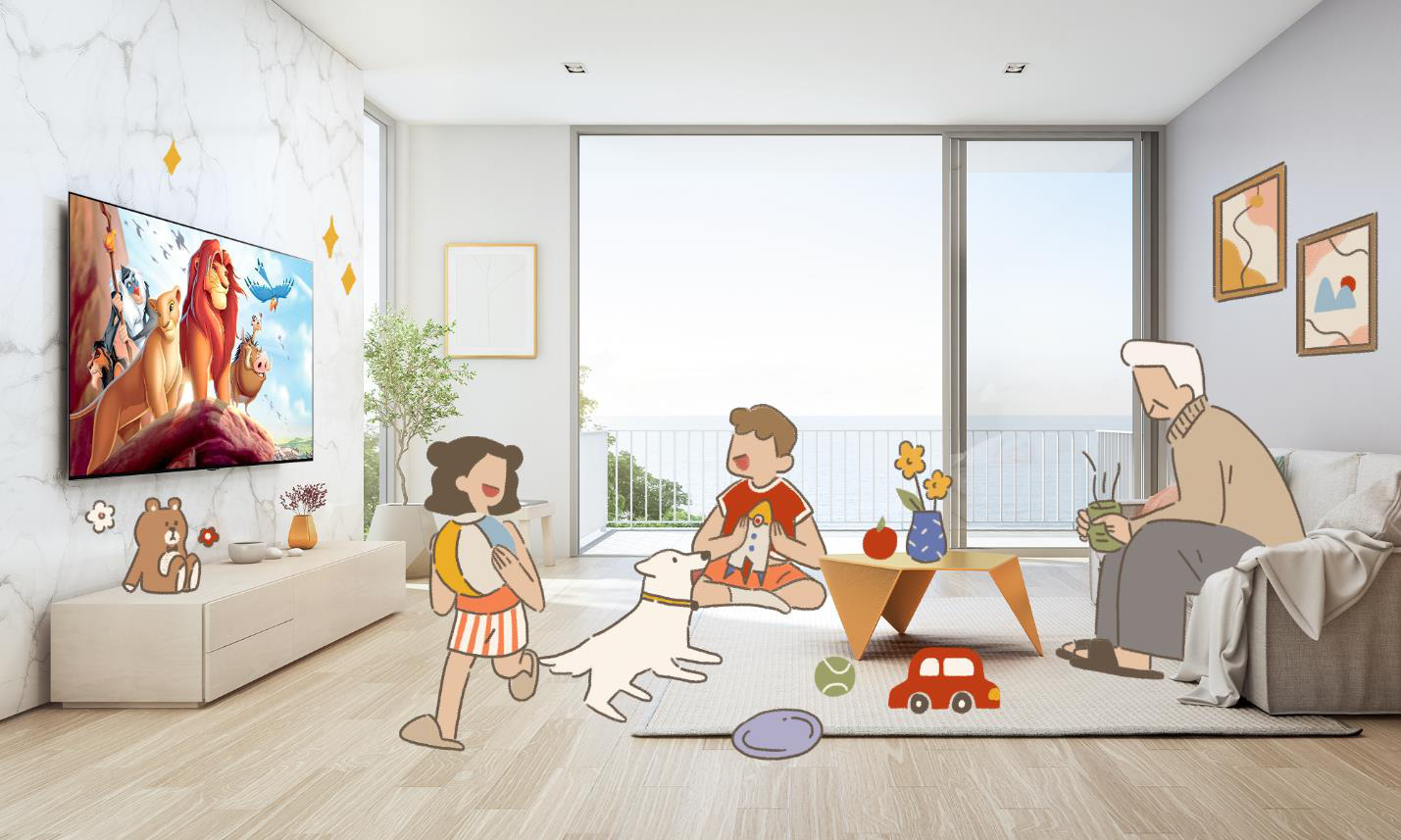 Cả thế giới sống động tại nhà với LG QNED MiniLED, ngại gì giãn cách! - Ảnh 2. Cả thế giới sống động tại nhà với LG QNED MiniLED, ngại gì giãn cách! - Ảnh 2.