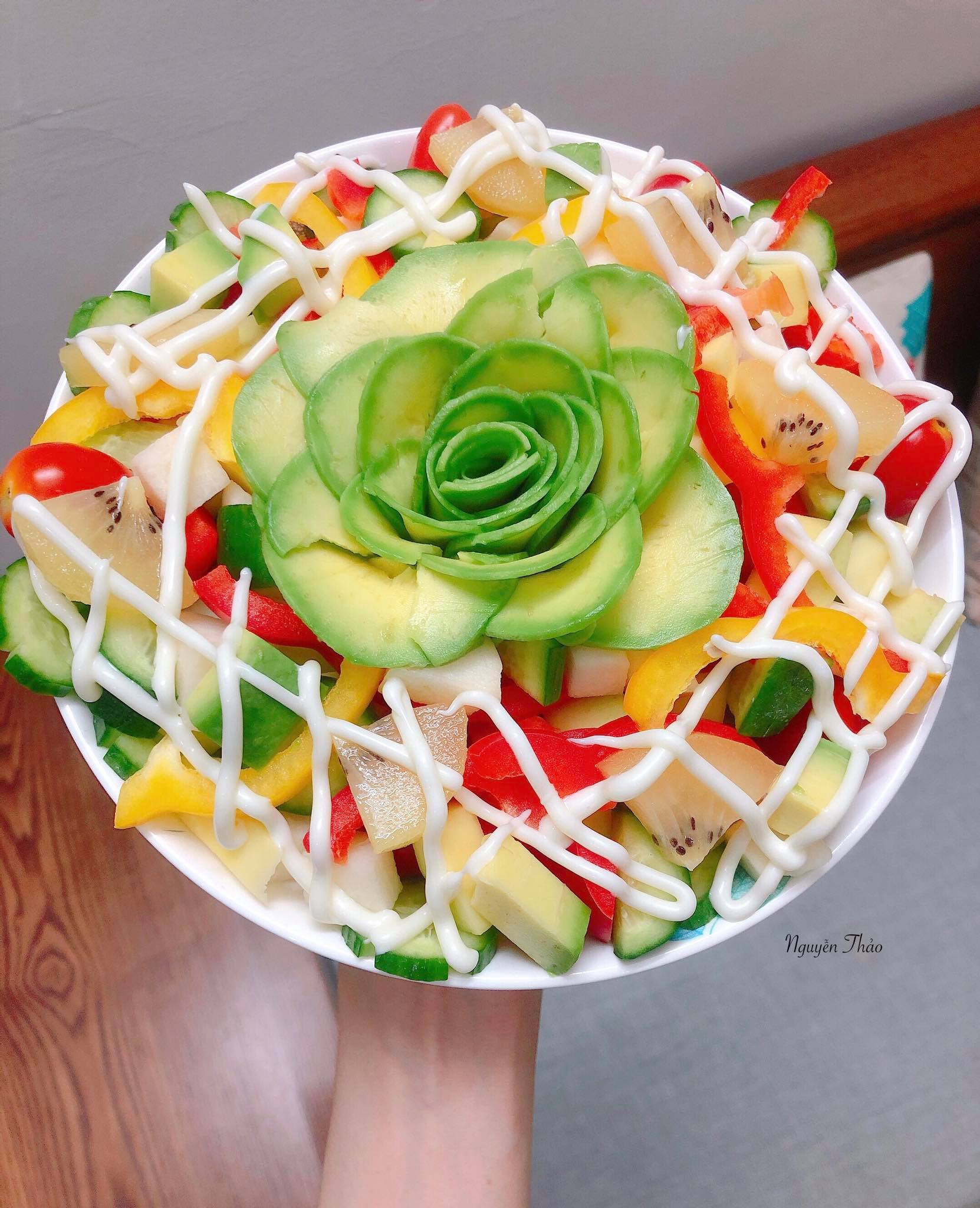 Cách làm salad hoa quả ngon như ở nhà hàng