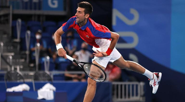 Novak Djokovic trắng tay rời Olympic Tokyo 2020 - Ảnh 1.