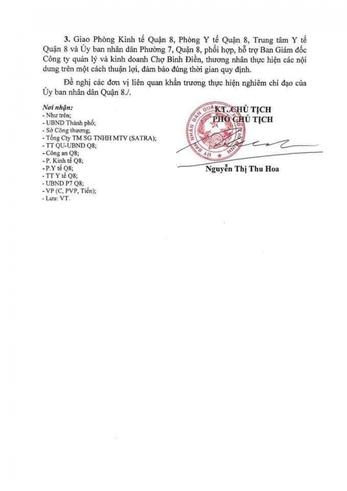 TP.HCM tạm ngưng mua bán trực tiếp tại chợ đầu mối Bình Điền - Ảnh 3.