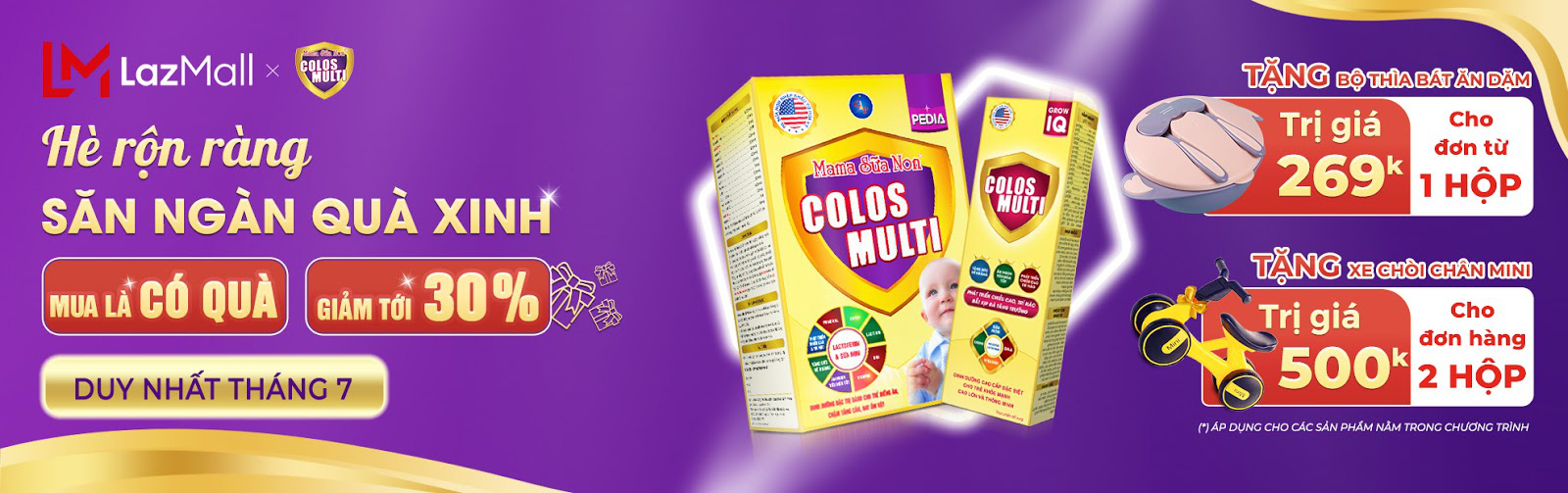 Mẹ bỉm Việt rủ nhau mua sữa Colosmulti trên Lazada: Đặt đơn nhanh gọn, giao trong chớp mắt lại có nhiều ưu đãi giảm giá - Ảnh 1.