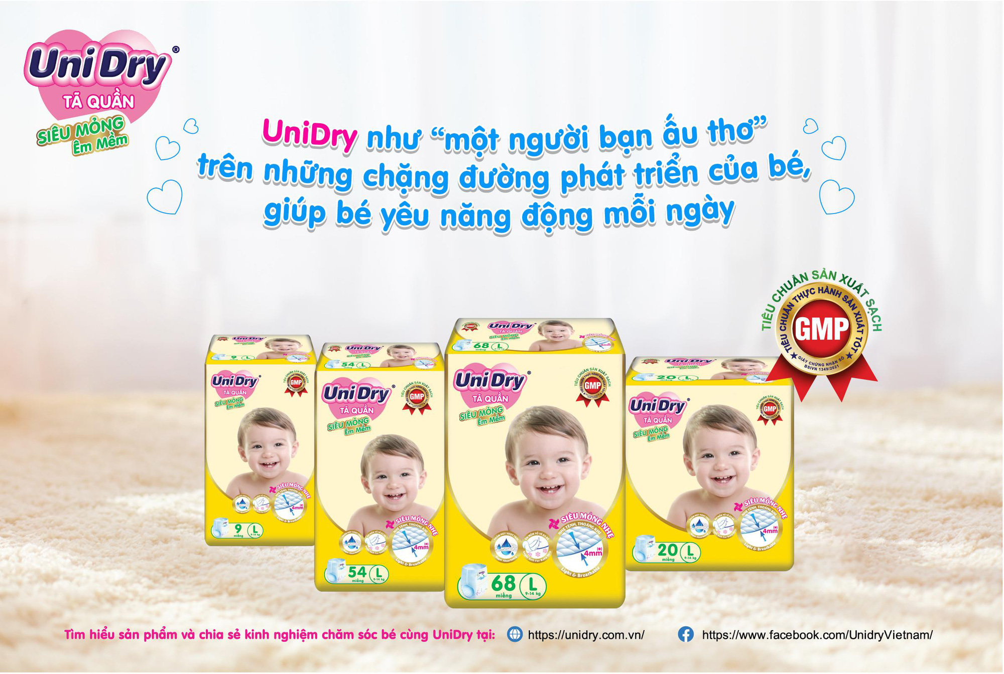 T&atilde; quần Unidry si&ecirc;u mỏng đột ph&aacute;, ti&ecirc;n phong l&otilde;i thấm si&ecirc;u mỏng chỉ 1.5mm - Ảnh 3.