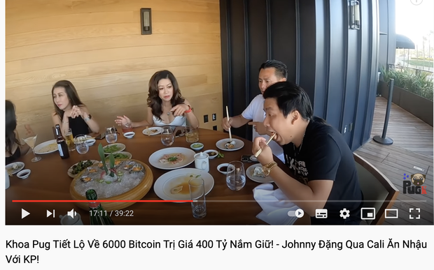 Thái độ của Khoa Pug khi bị “ông vua kim hoàn” Jonny Dang hỏi về khối tài sản lên đến 6000 tỷ đồng? - Ảnh 1.